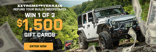 Jeep Wrangler LJ win gift card